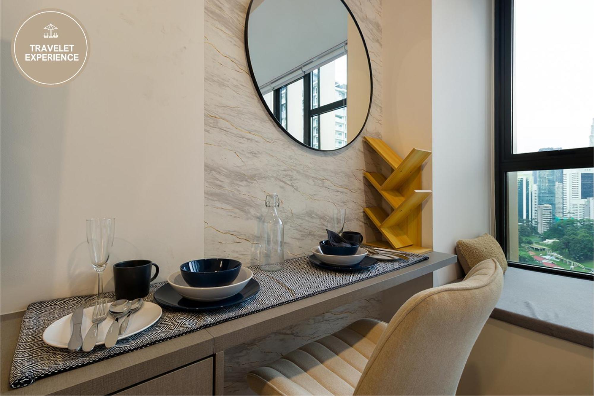 Ceylonz Suite Klcc, Travelet 쿠알라룸푸르 객실 사진